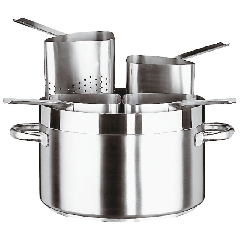 Set cuocipasta inox D. 36 cm