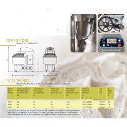 Impastatrice Kg. 50/automatica