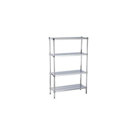 Scaffalatura inox L. cm 100