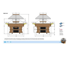 Isola refrigerata Fish D. cm 140x140