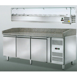 Tavolo frigo L. cm 200x80