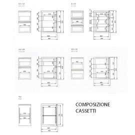 Tavolo frigo  L. cm 155x70