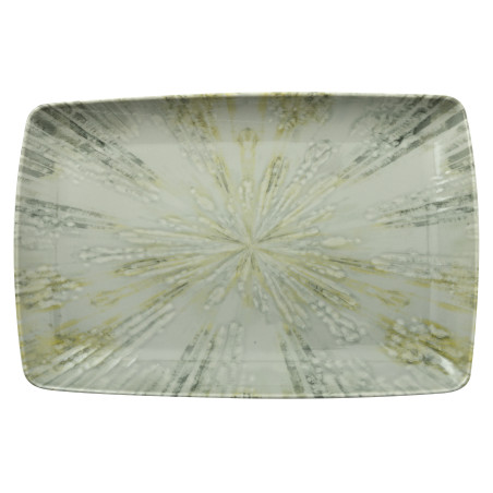 Rettangolare "FUSION VERDE/GRIGIO" cm 35x22