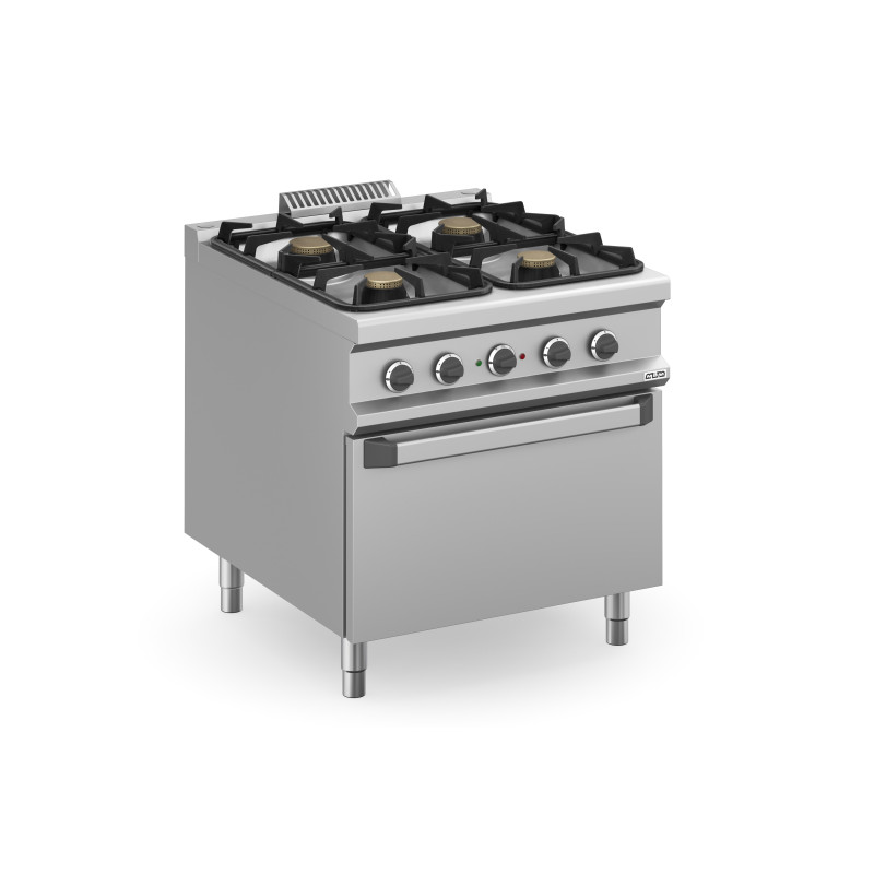 Cucina 4x5,5 kW+ Forno Gas