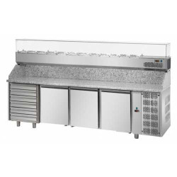 Tavolo frigo L. cm 150x80 Eko