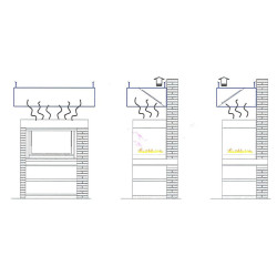 Cappa Per Grill L. 120 cm