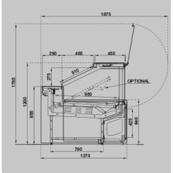 Banco Mirage SQ L.150 cm