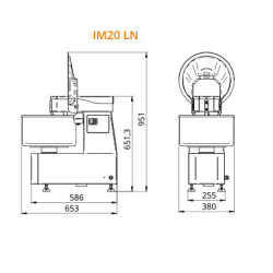 Impastatrice 16 Kg.