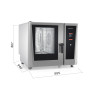 Forno Combi a Gas 6 GN1/1