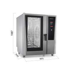 Forno Combi a Gas 10 GN 1/1