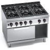 Cucina gas 3x12+2x7+1x3,5 kW