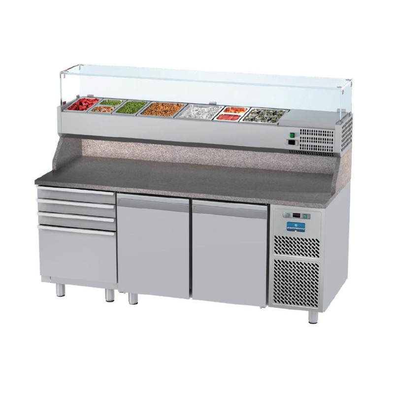 Tavolo Frigo GN 1/1 L. 180 cm