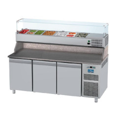 Tavolo frigo GN 1/1 L. 180 cm