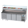 Tavolo frigo GN 1/1 L. 250 cm