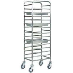 Carrello n. 14 teglie GN 1/1