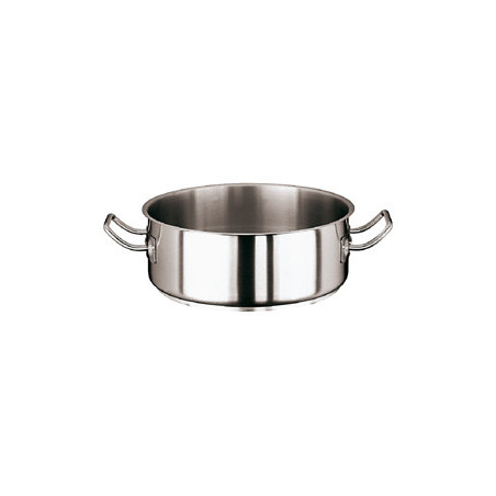 Casseruola bassa inox cm 18