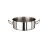 Casseruola bassa inox cm 18