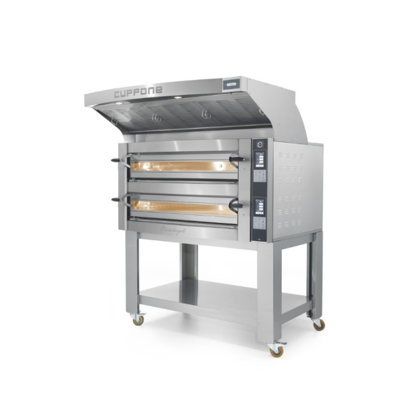 Forno Elettrico per 2+2 pizze diametro 350 mm 2 camere controllo